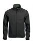 Preview: Softshell-Jacke Basic Beschriftung refl. FEUERWEHR gross auf Rücken