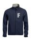 Preview: Softshell-Jacke Basic Beschriftung refl. FEUERWEHR klein auf Brust