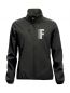Preview: Softshell-Jacke Basic Ladies Beschriftung refl. FEUERWEHR klein auf Brust
