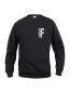 Preview: Sweat-Shirt Basic Beschriftung refl. FEUERWEHR klein auf Brust