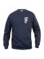 Preview: Sweat-Shirt Basic Beschriftung refl. FEUERWEHR klein auf Brust