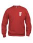 Preview: Sweat-Shirt Basic Beschriftung refl. FEUERWEHR klein auf Brust