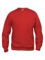 Preview: Sweat-Shirt Basic Beschriftung weiss FEUERWEHR gross auf Rücken