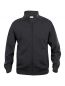 Preview: Sweatjacke Basic Cardigan Beschriftung refl. FEUERWEHR gross auf Rücken