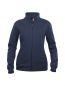 Preview: Sweatjacke Basic Cardigan Ladies Beschriftung refl. FEUERWEHR gross auf Rücken