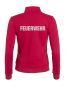 Preview: Sweatjacke Basic Cardigan Ladies Beschriftung refl. FEUERWEHR gross auf Rücken