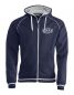 Preview: Sportliche Sweatjacke Beschriftung weiss Swiss Firefighter klein auf Brust