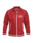 Preview: Sportliche Sweatjacke ohne Kapuze Beschriftung weiss Firefighter klein auf Brust