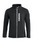 Preview: Unisex-Sweatjacke Beschriftung weiss FEUERWEHR klein quer auf Brust