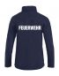 Preview: Unisex-Sweatjacke Beschriftung weiss FEUERWEHR gross auf Rücken