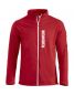 Preview: Unisex-Sweatjacke Beschriftung weiss FEUERWEHR klein quer auf Brust