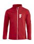 Preview: Unisex-Sweatjacke Beschriftung weiss FEUERWEHR klein auf Brust