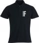 Preview: Polo-Shirt Basic Beschriftung refl. FEUERWEHR klein auf Brust