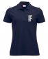 Preview: Polo-Shirt Manhattan Ladies Beschriftung refl. FEUERWEHR klein auf Brust