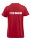 Preview: T-Shirt Premium T Ladies Beschriftung weiss FEUERWEHR gross auf Rücken