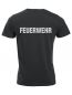 Preview: T-Shirt New-Classic T Beschriftung refl. FEUERWEHR gross auf Rücken