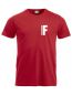 Preview: T-Shirt New-Classic T Beschriftung weiss FEUERWEHR klein auf Brust