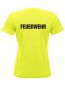 Preview: T-Shirt New-Classic T Ladies Beschriftung schwarz FEUERWEHR gross auf Rücken