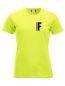 Preview: T-Shirt New-Classic T Ladies Beschriftung schwarz FEUERWEHR klein auf Brust