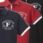Preview: Polo-Shirt, mit Aufdruck vorne