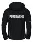 Preview: Softshell-Jacke Ladies Beschriftung refl. FEUERWEHR gross auf Rücken