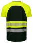 Preview: T-Shirt EN ISO 20471 Klasse 1 Beschriftung refl. FEUERWEHR klein auf Brust