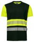 Preview: T-Shirt EN ISO 20471 Klasse 1 Beschriftung refl. FEUERWEHR gross auf Rücken