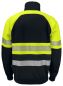Preview: Sweatshirt Jacke EN ISO 20471 Klasse 1 Beschriftung refl. FEUERWEHR klein auf Brust