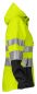 Preview: Softshell Damenjacke EN ISO20471 Klasse 3/2 Beschriftung refl. FEUERWEHR gross auf Rücken
