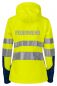 Preview: Softshell Damenjacke EN ISO20471 Klasse 3/2 Beschriftung refl. FEUERWEHR gross auf Rücken