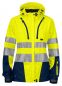 Preview: Softshell Damenjacke EN ISO20471 Klasse 3/2 Beschriftung refl. FEUERWEHR gross auf Rücken