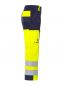 Preview: Feuerwehrhose EN ISO 20471 Klasse 2 refl. Beschriftung spezial