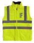 Preview: Warnschutz-Jacke 4 in 1 EN ISO 20471 Klasse 3 Beschriftung refl. FEUERWEHR klein auf Brust