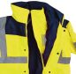 Preview: Warnschutz-Jacke 4 in 1 EN ISO 20471 Klasse 3 Beschriftung refl. FEUERWEHR klein auf Brust