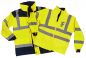 Preview: Warnschutz-Jacke 4 in 1 EN ISO 20471 Klasse 3 Beschriftung refl. FEUERWEHR klein auf Brust