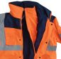 Preview: Warnschutz-Jacke 4 in 1 EN ISO 20471 Klasse 3