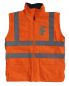 Preview: Warnschutz-Jacke 4 in 1 EN ISO 20471 Klasse 3 Beschriftung refl. FEUERWEHR klein auf Brust