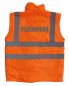 Preview: Warnschutz-Jacke 4 in 1 EN ISO 20471 Klasse 3 Beschriftung refl. FEUERWEHR klein auf Brust und gross auf Rücken