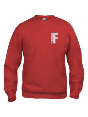 Sweat-Shirt Basic Beschriftung refl. FEUERWEHR klein auf Brust