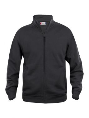 Sweatjacke Basic Cardigan Beschriftung refl. FEUERWEHR gross auf Rücken