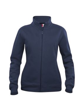Sweatjacke Basic Cardigan Ladies Beschriftung refl. FEUERWEHR gross auf Rücken