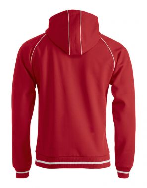 Sportliche Sweatjacke Beschriftung weiss FEUERWEHR klein auf Brust