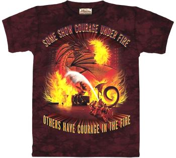 T-Shirt Firefighter, Some Shows Courage Under Fire