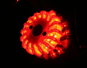 Warnleuchten orange 6er Pack