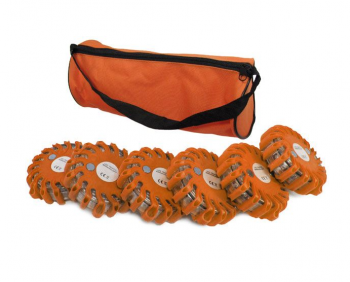 Warnleuchten orange 6er Pack