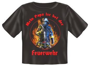 Baby-Shirt, Mein Papa ist bei der Feuerwehr