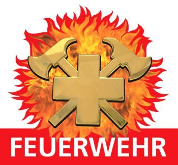 Aufkleber Feuerwehr Schweiz/Feuer