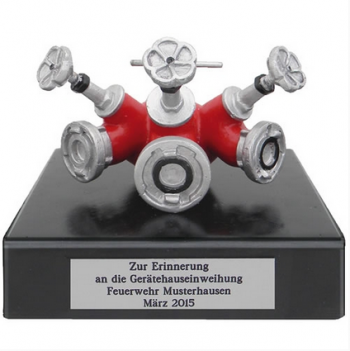 Schlauchverteiler ROT/SILBER