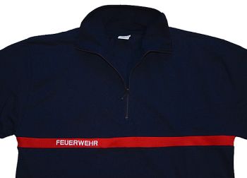 Rollkragen-Pullover marineblau, FEUERWEHR