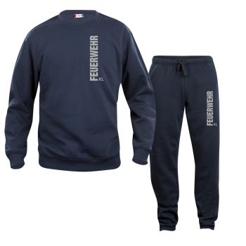 Sweat-Shirt und Hose Beschriftung refl. FEUERWEHR